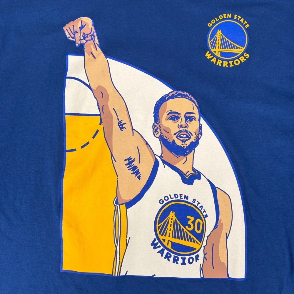 Golden State Warriors‎ Fanatics NBA T-Shirt Long Sleeve 3XL - Picture 5 of 12